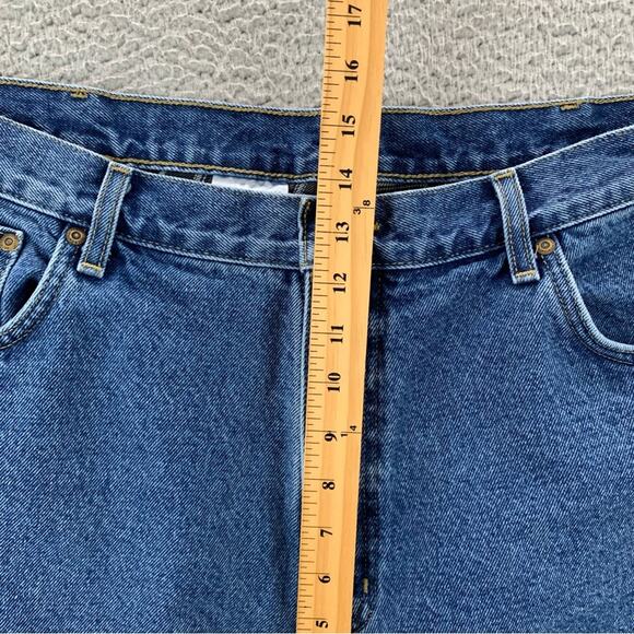 Carhartt Men's Flannel-Lined Relaxed-Fit Straight-Leg Jeans   -   Size: 40 - Picture 12 of 16